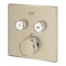 Grohe Grohtherm Smartcontrol Dual Function Therm Trim, Brushed Nickel 29141EN0 - alternate 2